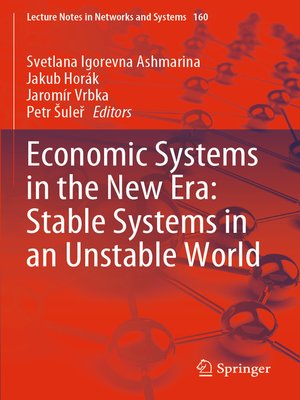 cover image of Economic Systems in the New Era